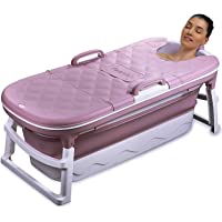 CRS Bañera plegable para adultos- 115 x 62 x 52 cm- ideal para pequeños baños [nuevo] bañera móvil plegable- plegable…